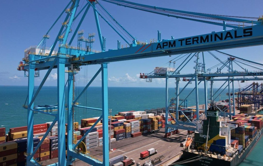 Com exportação de frutas, APM Terminals bate recorde de movimentação no Pecém