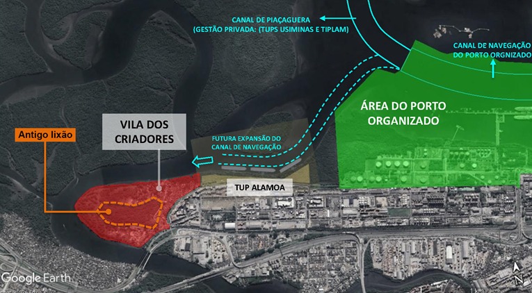 APS ANUNCIA AMPLIAÇÃO DA POLIGONAL DO PORTO DE SANTOS PARA IMPLANTAR TERMINAL DE CONTÊINERES